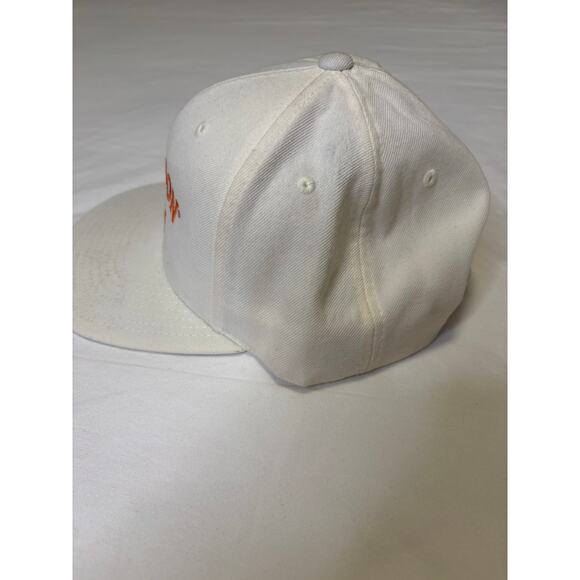 Jameson Orange - Flat Bill Hat - White / Orange / Green Bill - Picture 5 of 5